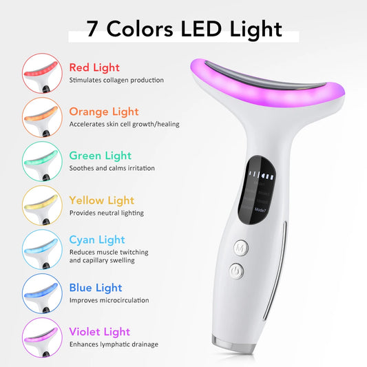 EMS Neck and Face Massager for Skin Tightening