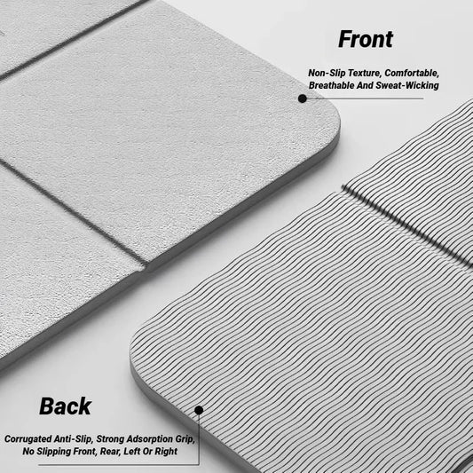 Foldable Yoga Mat – Non-Slip TPE Travel Exercise Mat
