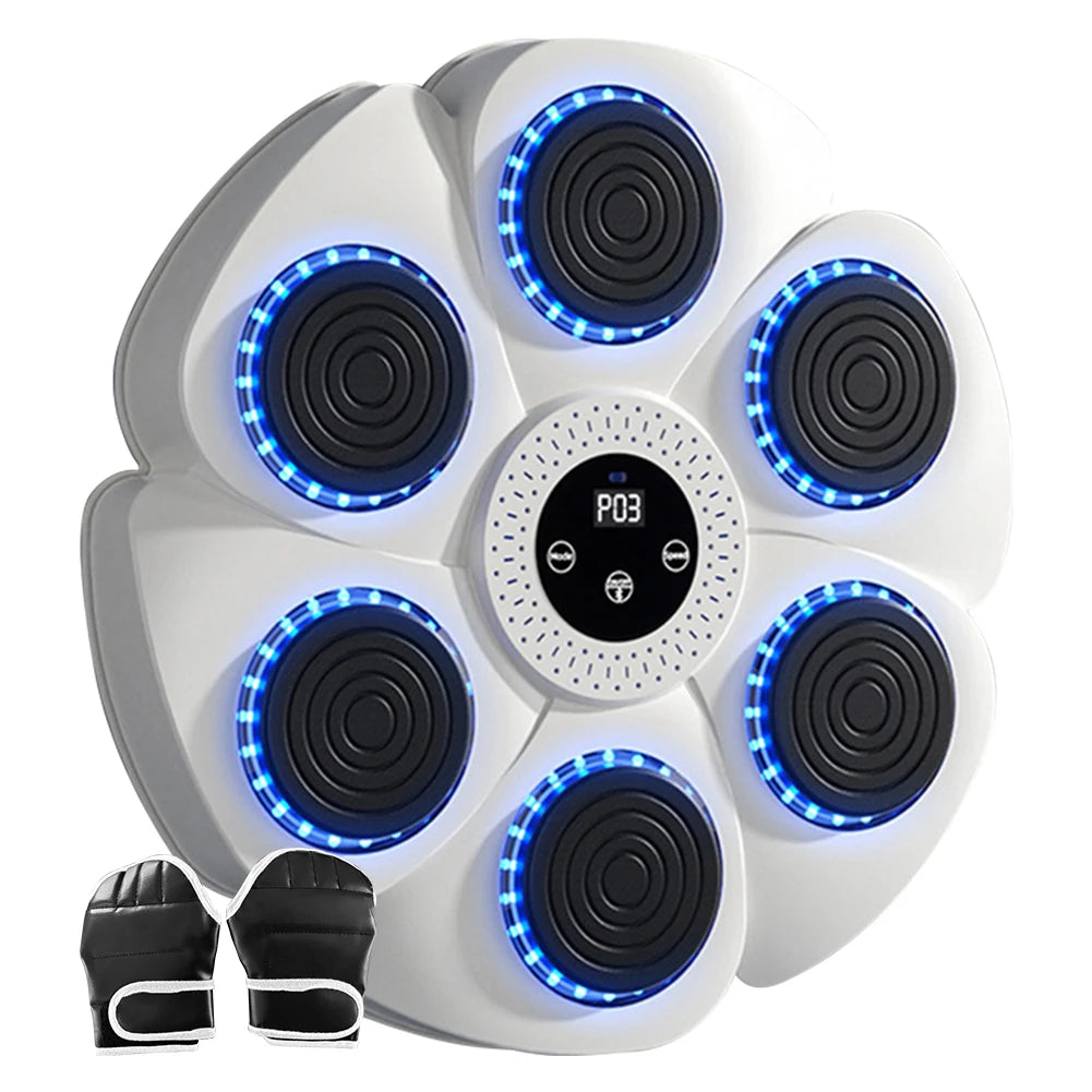 Smart Music Boxing Machine for Home Reaction Training