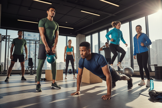 Sportswear lifestyle action shot
