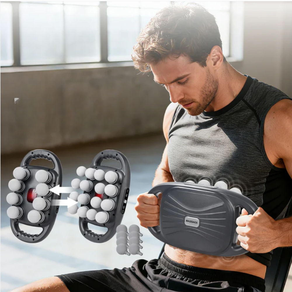 16-Head Massage Gun for Deep Tissue Muscle Recovery