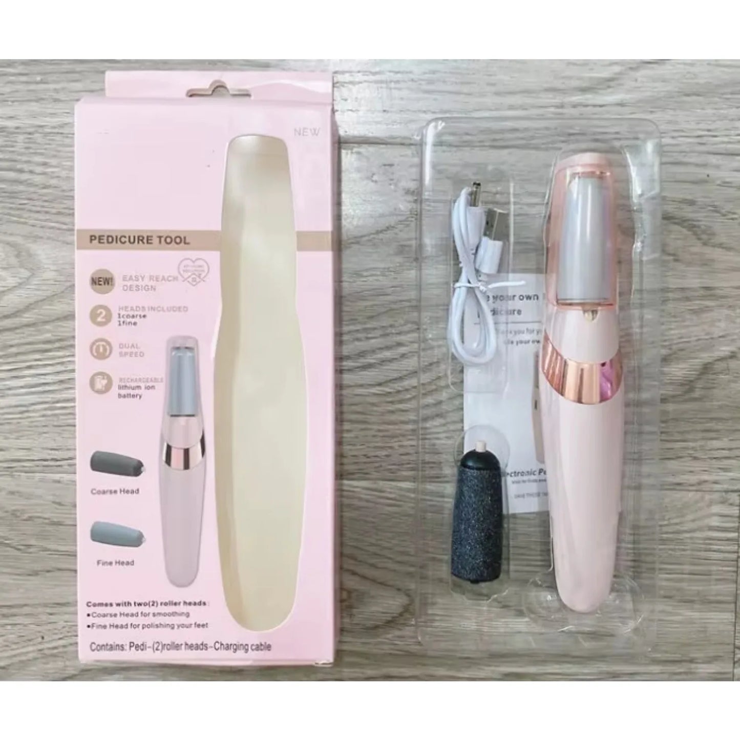 Rechargeable Electric Callus Remover for Smooth Feet