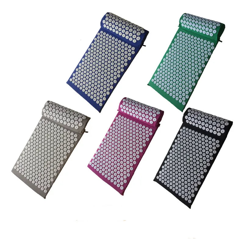 Acupressure Mat Set for Stress Relief & Back Relaxation