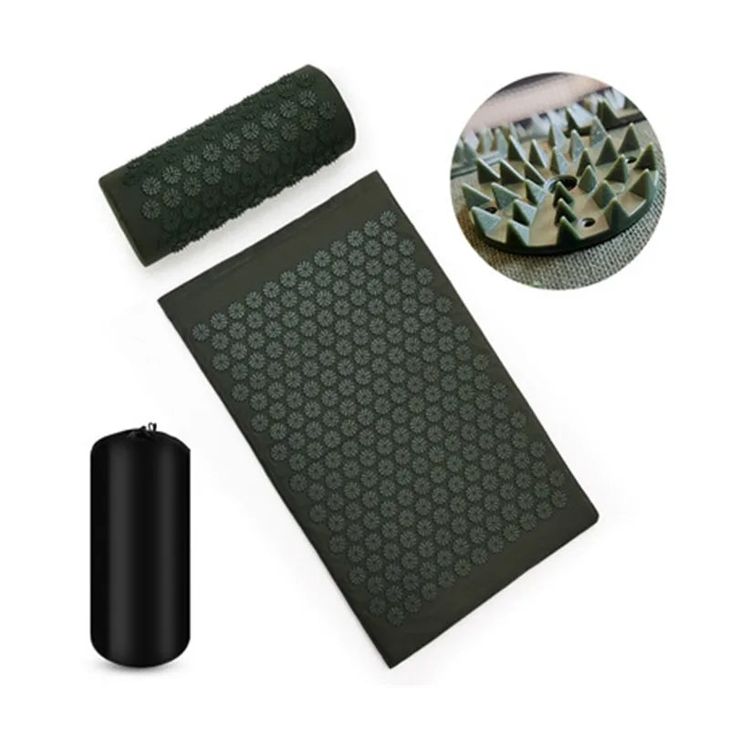 Acupressure Mat Set for Stress Relief & Back Relaxation