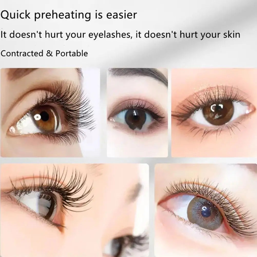 Heated Eyelash Curler for Long-Lasting Lash Lift