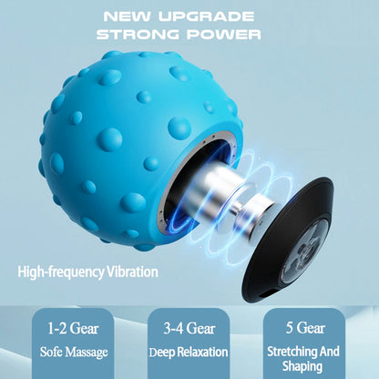 Rechargeable Vibrating Massage Ball for Muscle Recovery