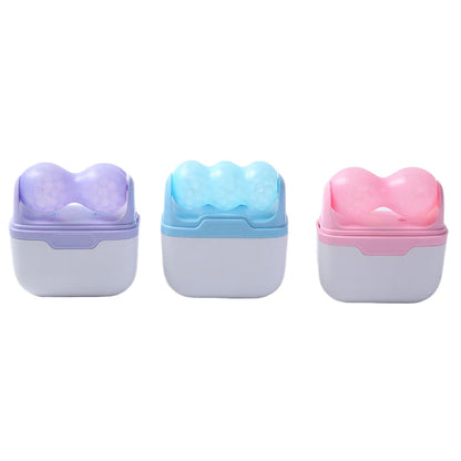Double Head Ice Roller For Face Eye Puffiness Migraine Pain Relief And Minor Injury Facial Cold Therapy Massage Roller Skin Care