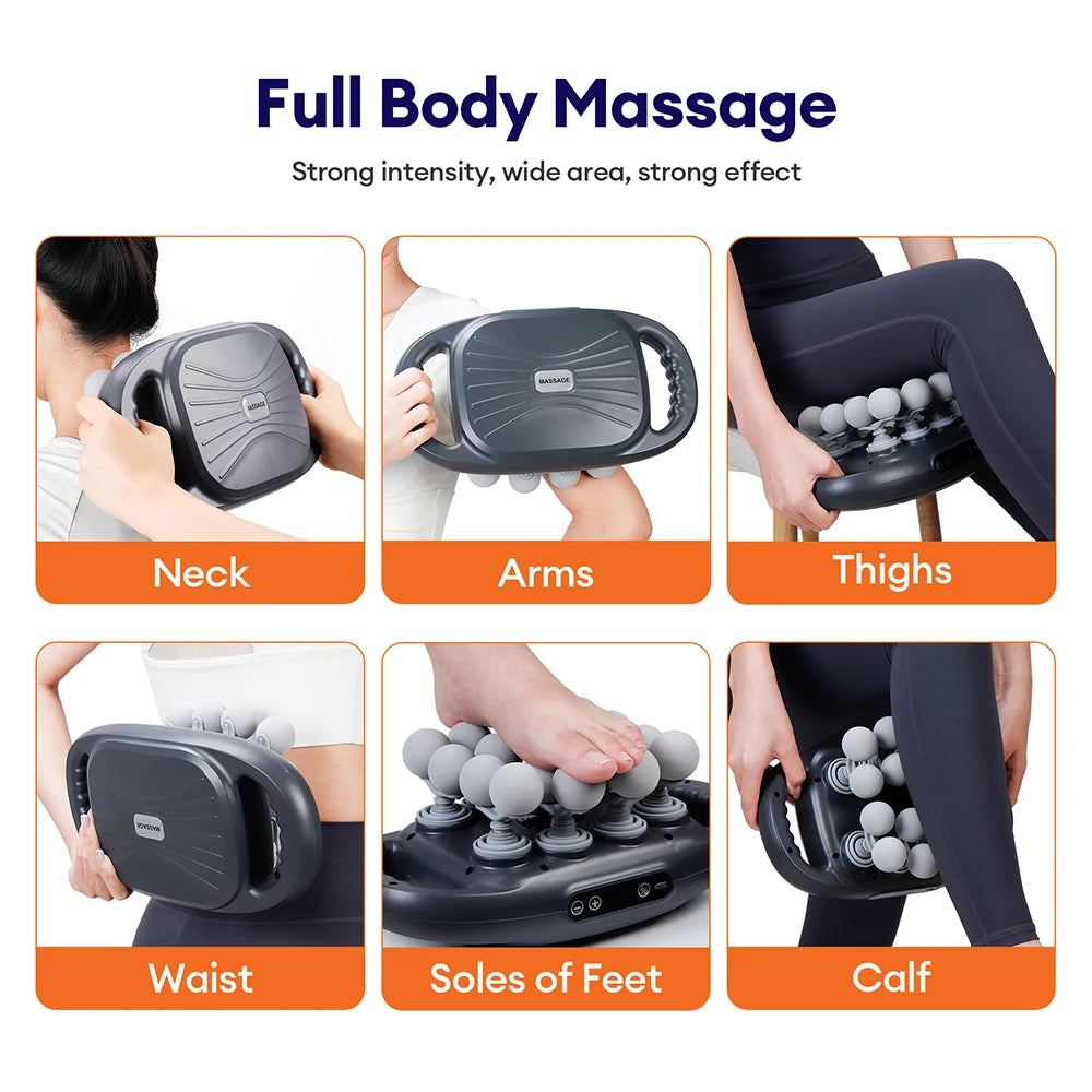 16-Head Massage Gun for Deep Tissue Muscle Recovery
