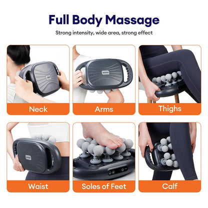 16-Head Massage Gun for Deep Tissue Muscle Recovery