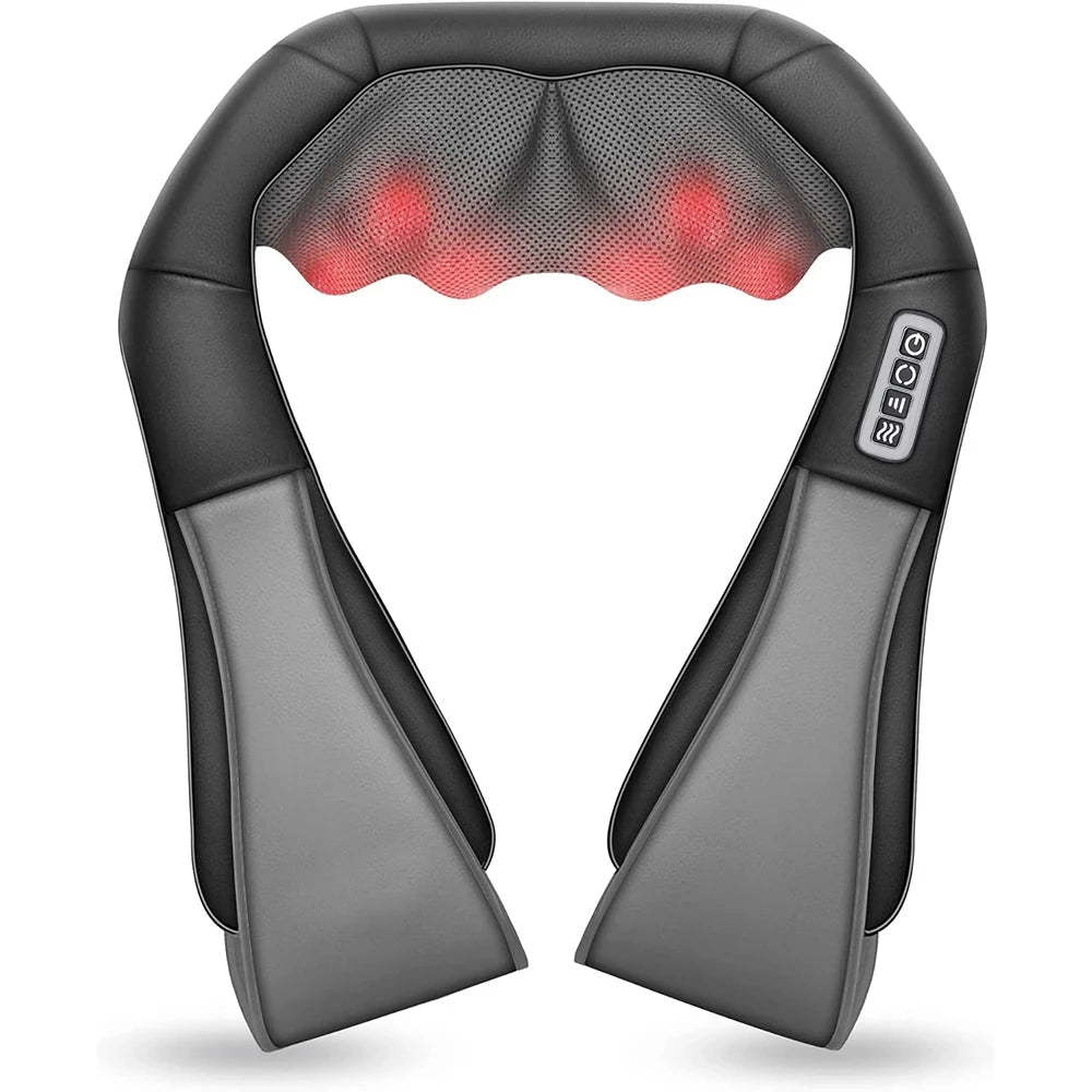 Shiatsu Neck and Shoulder Massager with Heat Therapy