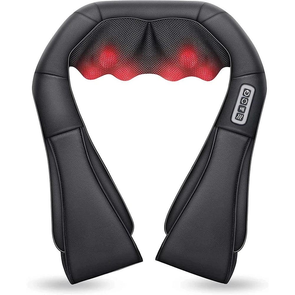 Shiatsu Neck and Shoulder Massager with Heat Therapy