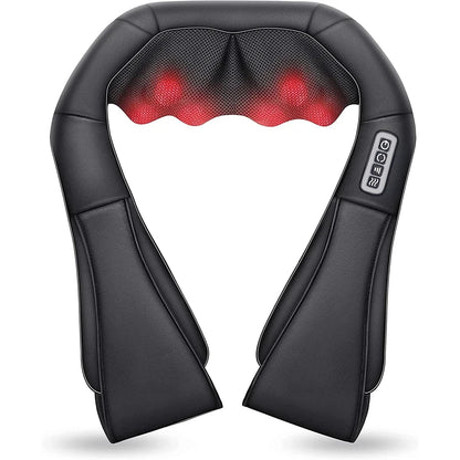 Shiatsu Neck and Shoulder Massager with Heat Therapy