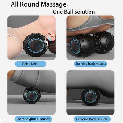 Rechargeable Vibrating Massage Ball for Muscle Recovery