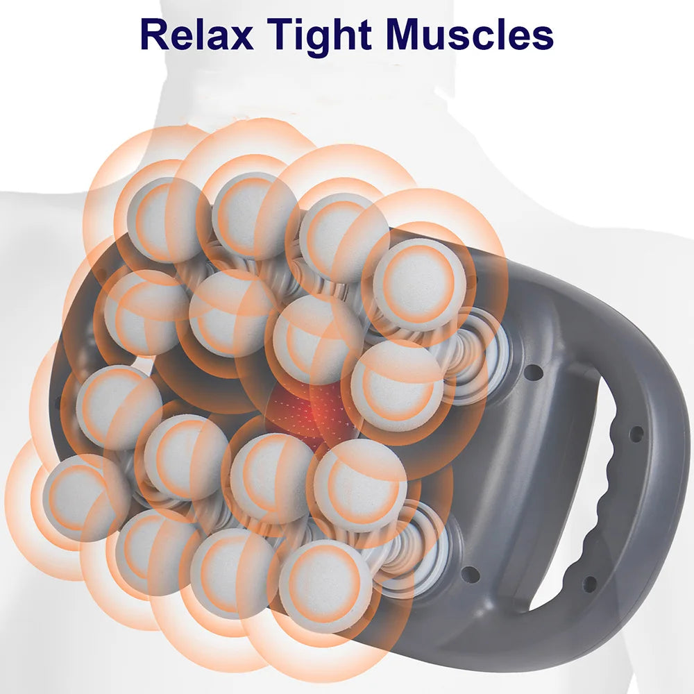 16-Head Massage Gun for Deep Tissue Muscle Recovery