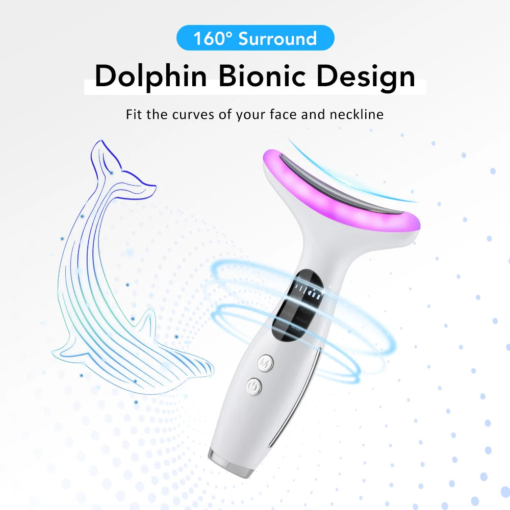 EMS Neck and Face Massager for Skin Tightening