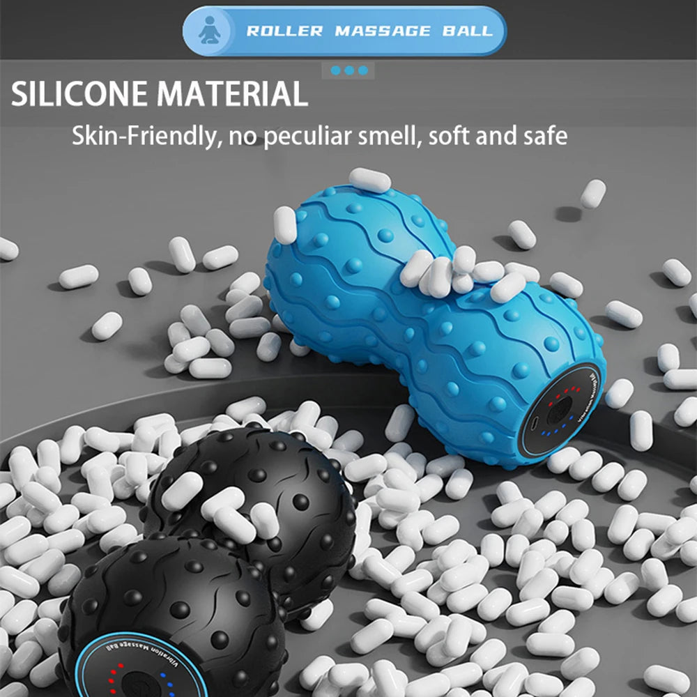 Rechargeable Vibrating Massage Ball for Muscle Recovery