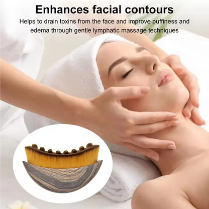 Lymphatic Face Brush for Jawline Sculpting & Massage