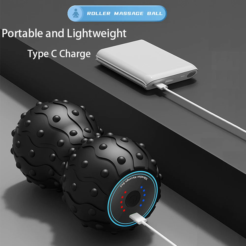 Rechargeable Vibrating Massage Ball for Muscle Recovery