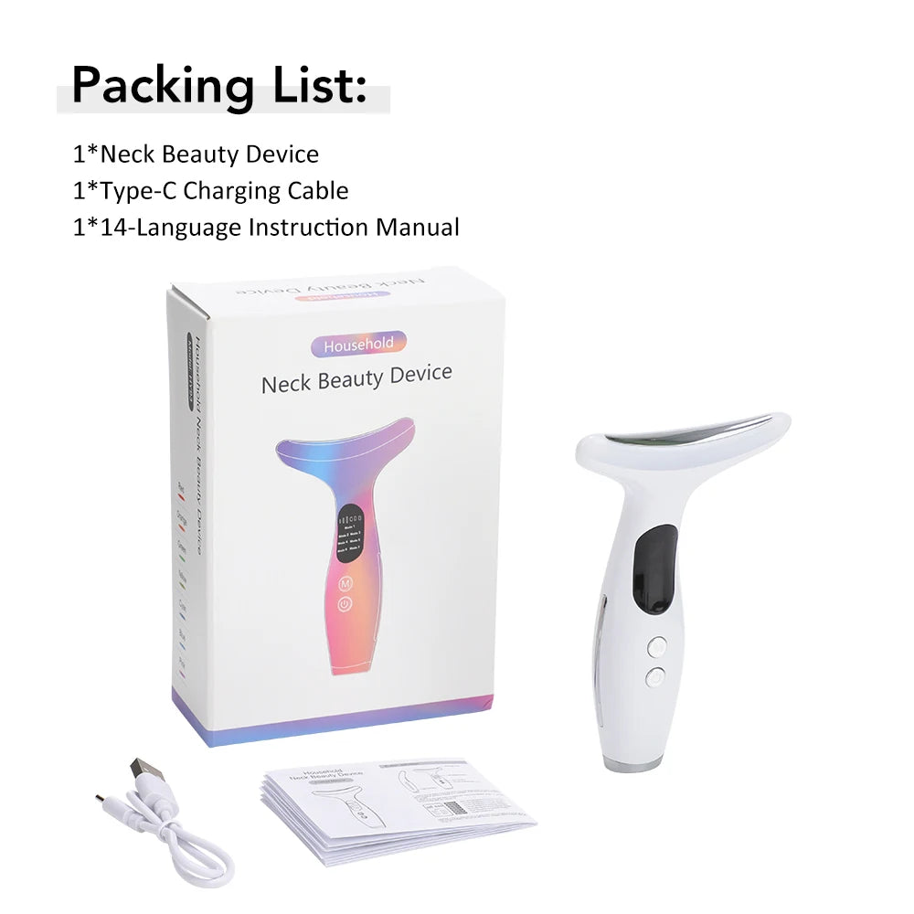 EMS Neck and Face Massager for Skin Tightening