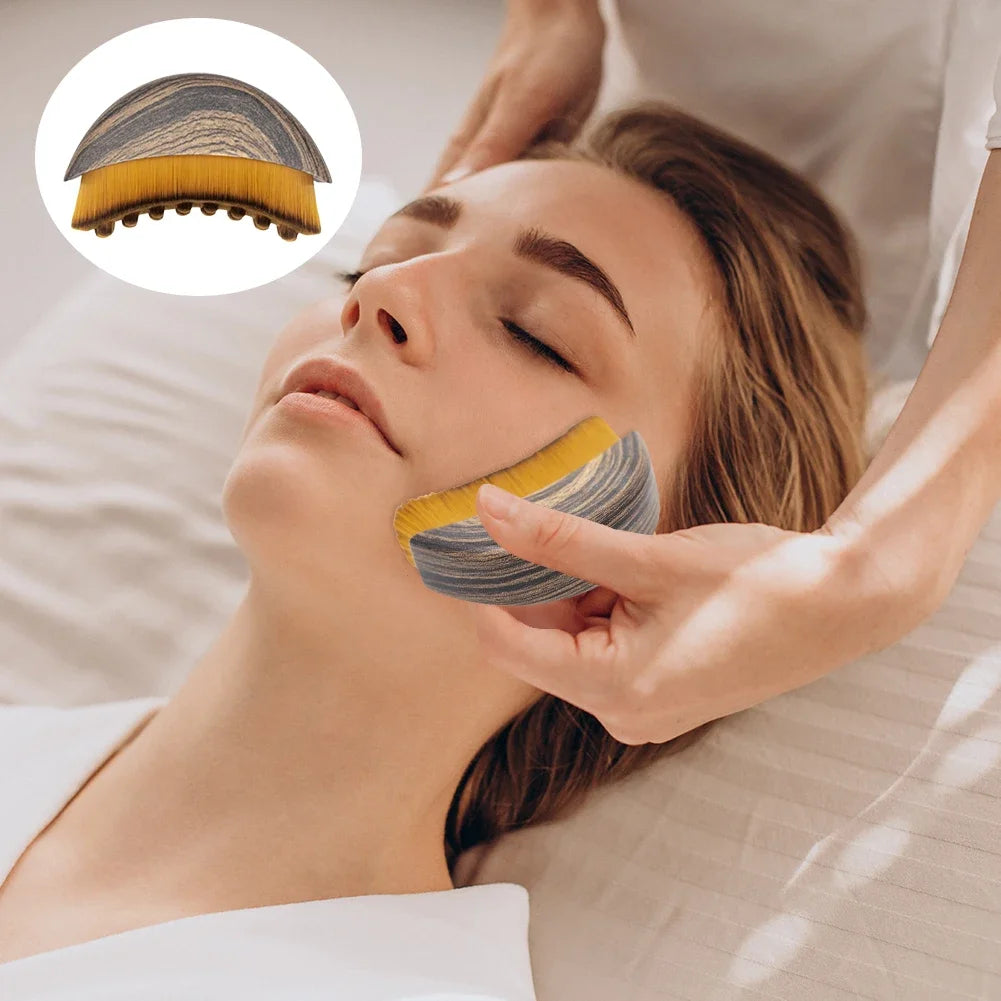 Lymphatic Face Brush for Jawline Sculpting & Massage
