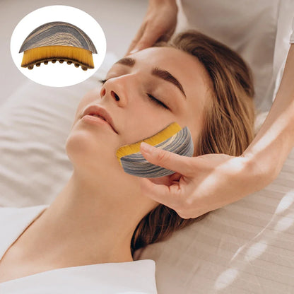 Lymphatic Face Brush for Jawline Sculpting & Massage