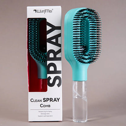 2-in-1 Sprayer Comb with Scalp Massage Hair Brush