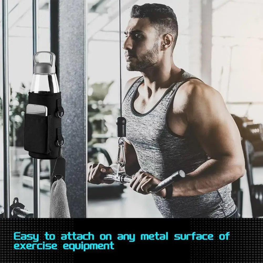 Magnetic Water Bottle Bag for Gym & Outdoor Workouts