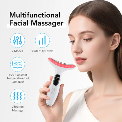 EMS Neck and Face Massager for Skin Tightening