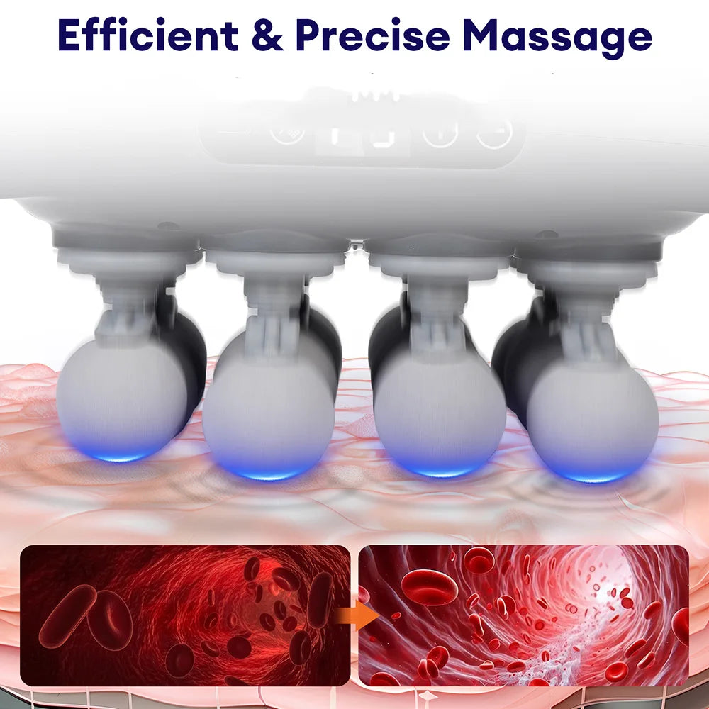 16-Head Massage Gun for Deep Tissue Muscle Recovery