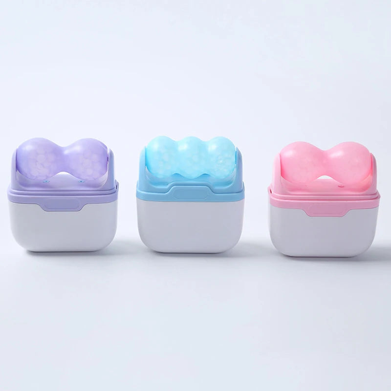 Ice Roller for Face & Eye Puffiness Facial Cold Therapy Massager