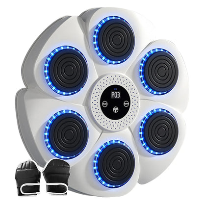 Smart Music Boxing Machine for Home Reaction Training