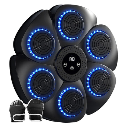 Smart Music Boxing Machine for Home Reaction Training