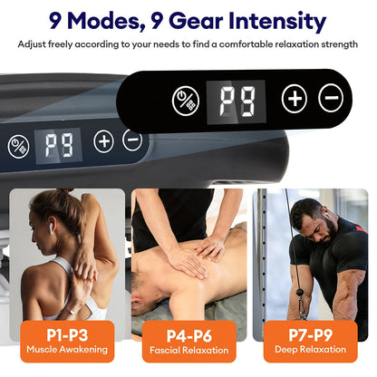 16-Head Massage Gun for Deep Tissue Muscle Recovery