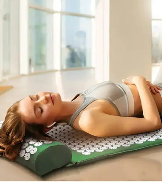 Acupressure Mat Set for Stress Relief & Back Relaxation
