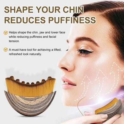 Lymphatic Face Brush for Jawline Sculpting & Massage
