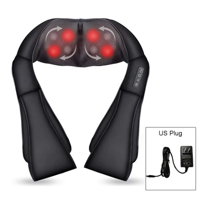Shiatsu Neck and Shoulder Massager with Heat Therapy