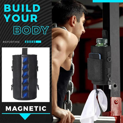 Magnetic Water Bottle Bag for Gym & Outdoor Workouts