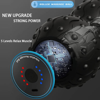 Rechargeable Vibrating Massage Ball for Muscle Recovery