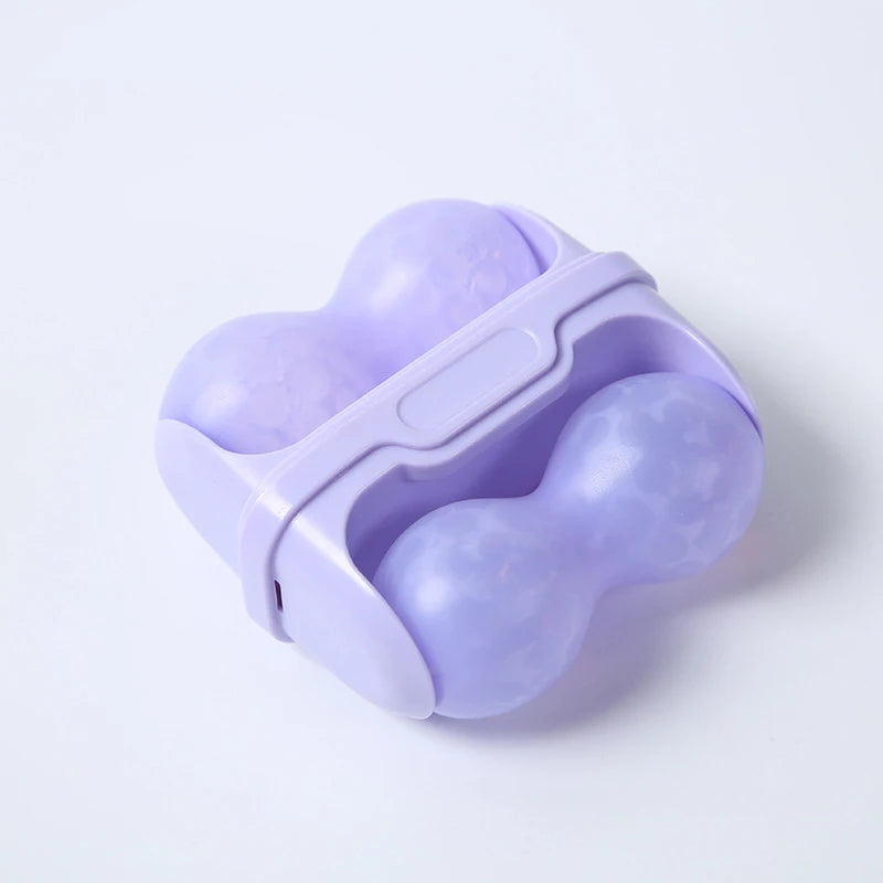 Double Head Ice Roller For Face Eye Puffiness Migraine Pain Relief And Minor Injury Facial Cold Therapy Massage Roller Skin Care