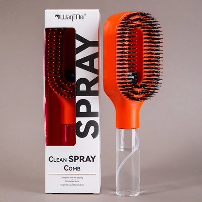 2-in-1 Sprayer Comb with Scalp Massage Hair Brush