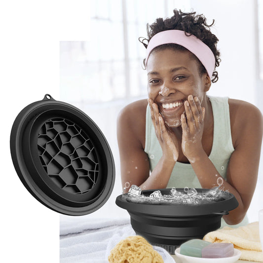 Silicone Face Ice Bath Bowl for Facial Skincare